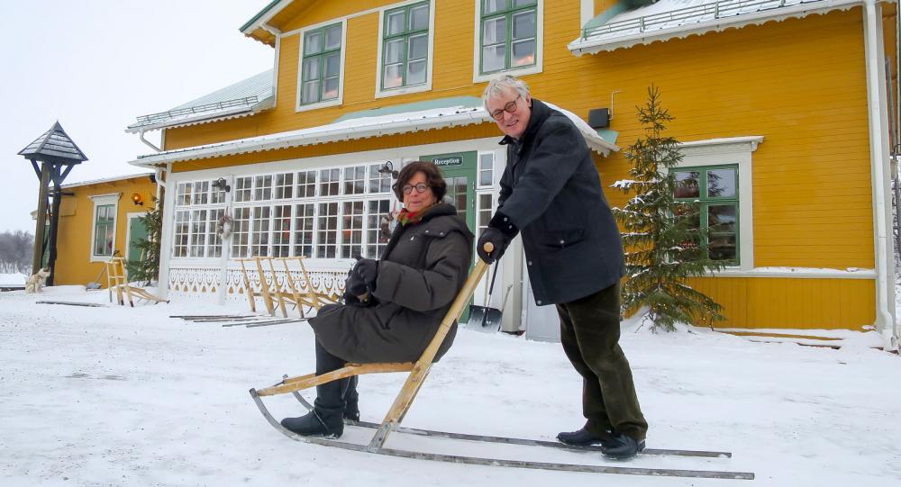 Fjällnäs anrika pensionat lever upp på nytt tack vare Lars och Christina Bertmar.