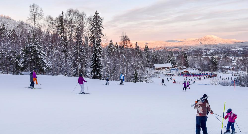 Järvsöbackens skidanläggning har hunnit fylla 80 år och i dag finns här 20 nedfarter.