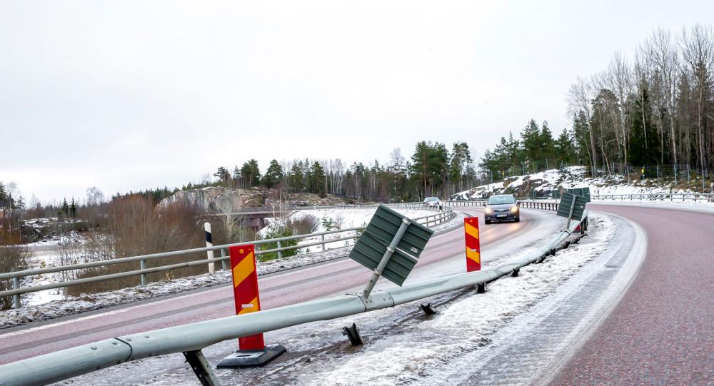 Farliga kurvan med hög vältrisk – som Trafikverket känner till