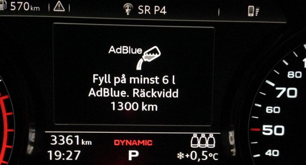 Adblue – krånglig insats för miljön