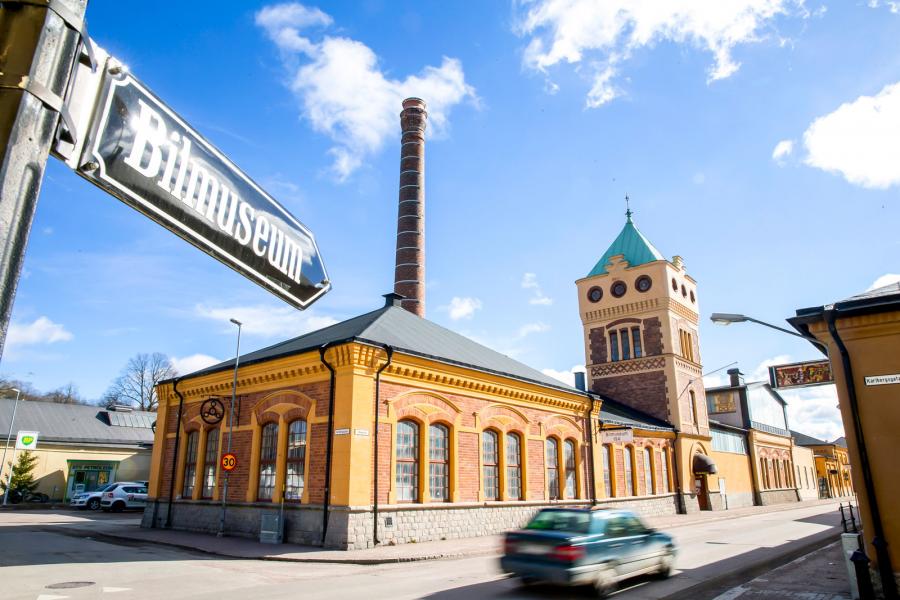 Bilmuseet i pampiga Köpings mekaniska verkstad huserar den halvfärdiga konstruktionen.