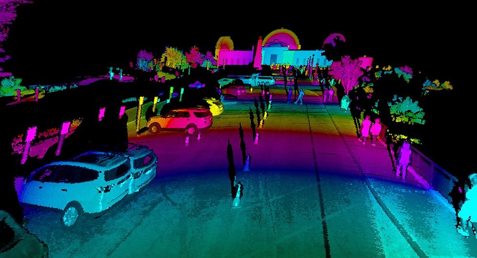 Volvo visar detaljerad laserradar