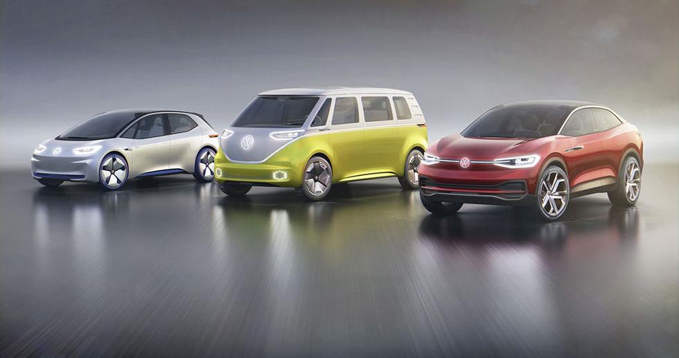 I.D, Buzz och Crozz, tre kommande elbilar från Volkswagen.