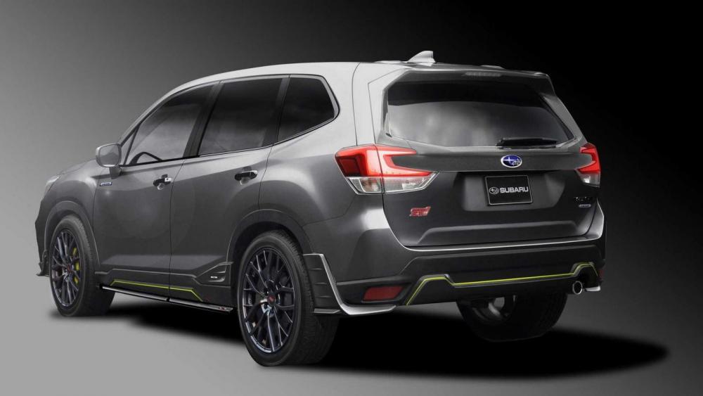 Första bilderna på nya Forester och Impreza STI