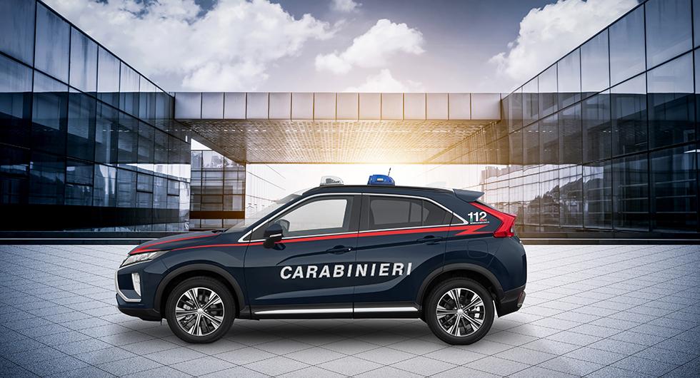 Eclipse Cross som polisbil