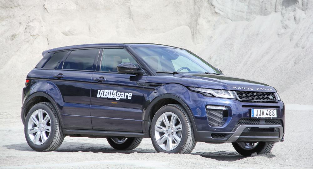 Range Rover Evoque är ingen renodlad terrängbil, men framkomligheten på dåligt underlag är bra.
