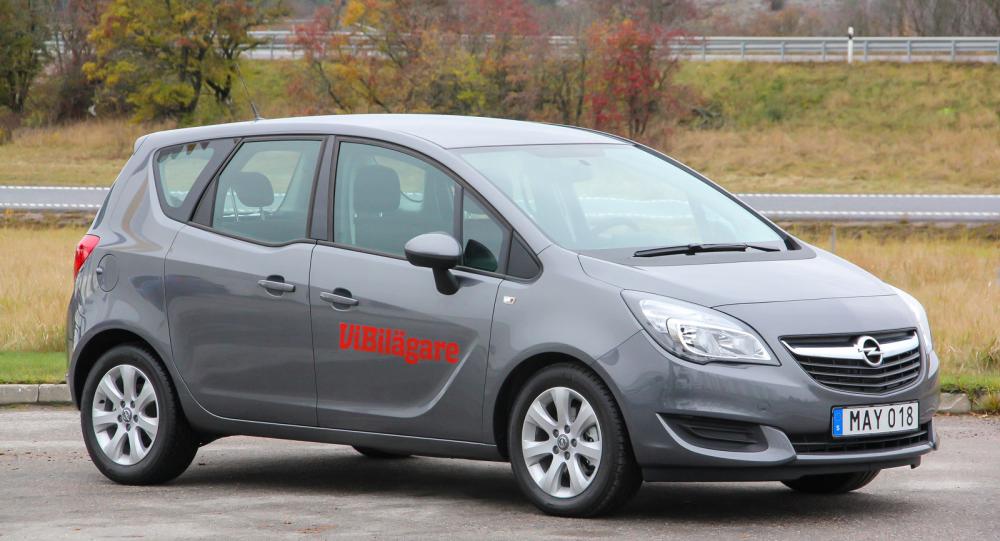 Opel Meriva är rymlig för sin storlek, men har inte blivit någon säljsuccé i Sverige.