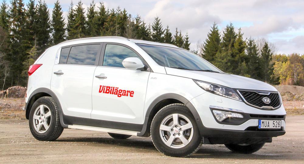 Snygg crossover-design präglar tredje generationen av Kia Sportage.