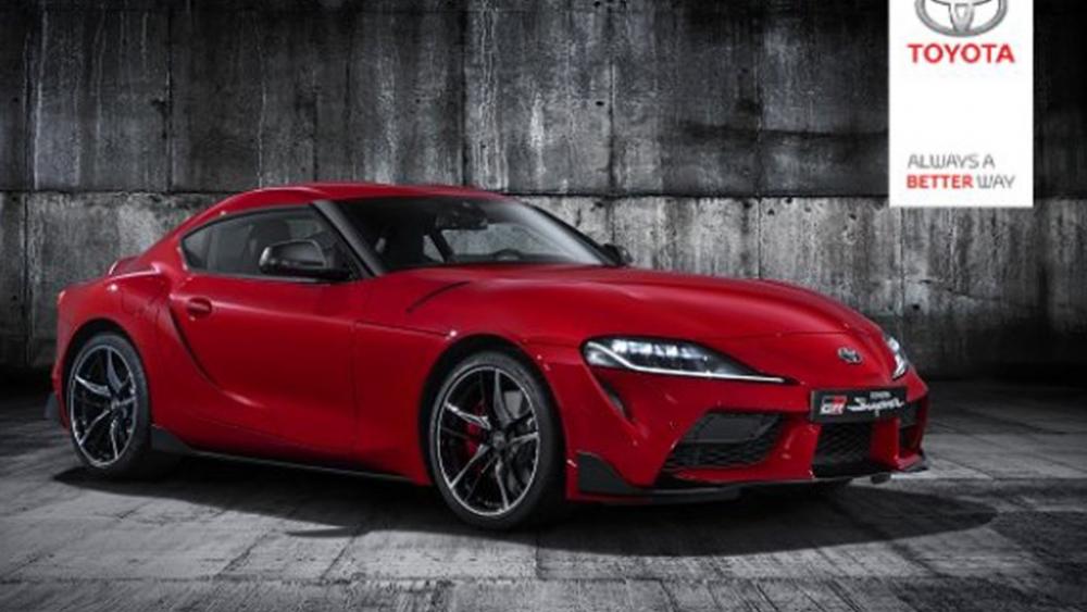 Bilder på nya Toyota Supra läckta