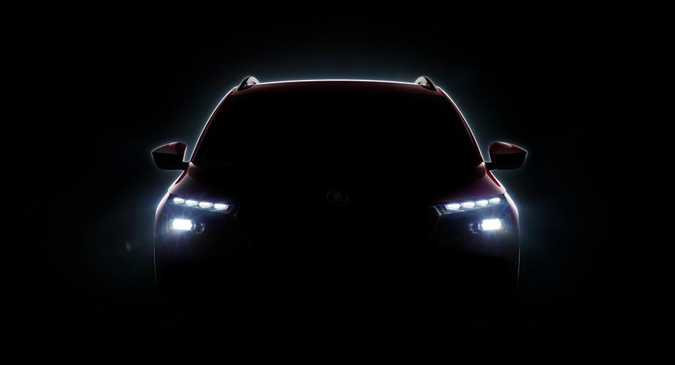 Förhandstitt på ny crossover-Skoda