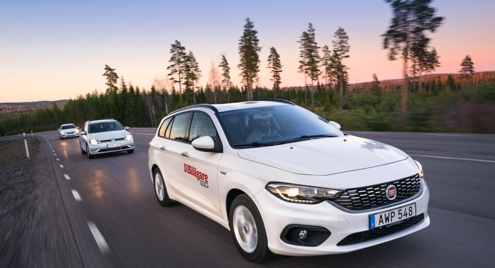 Test: Fiat Tipo Kombi, Opel Astra Sports Tourer, Volkswagen Golf Sportscombi (2017)