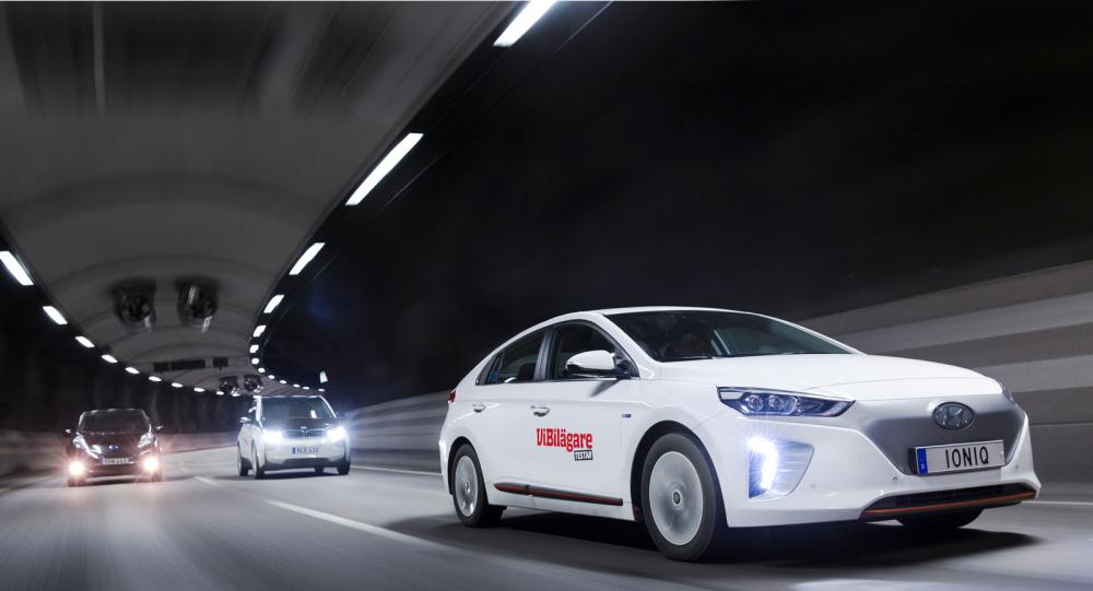Testvärden: i3, Leaf & Ioniq (2017)