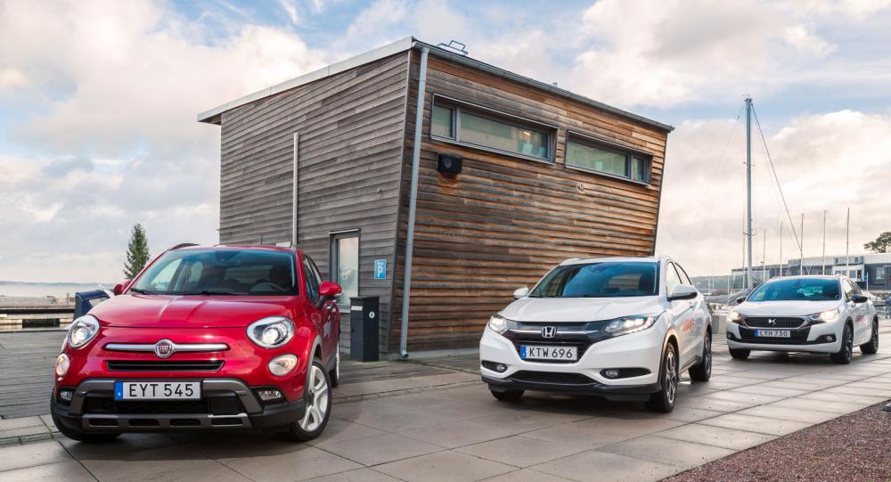 Test: DS 4, 500X & HR-V (2016)