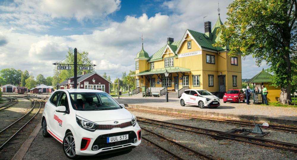 Test: Kia Picanto, Toyota Aygo och Volkswagen Up (2018)