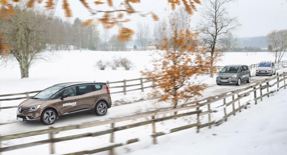 Testvärden: C4 Grand Picasso, Zafira & Grand Scenic (2016)
