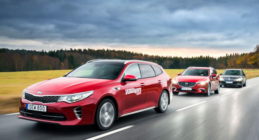 Test: 6 Wagon, Optima SW & Superb Combi (2016)