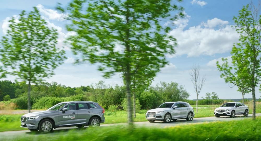 Testvärden: Volvo XC60, Audi Q5 och Mercedes GLC (2017)