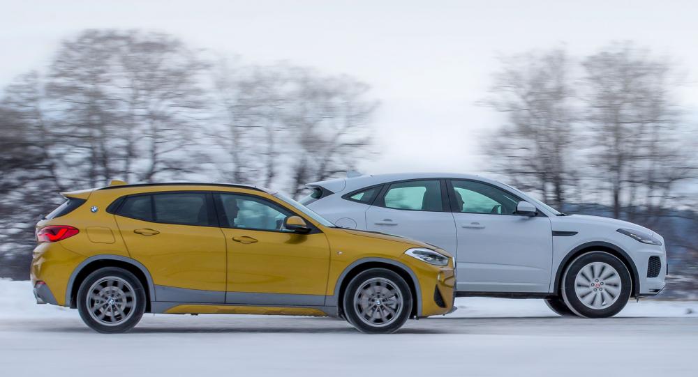 Duell: E-Pace vs. X2 - formerna först