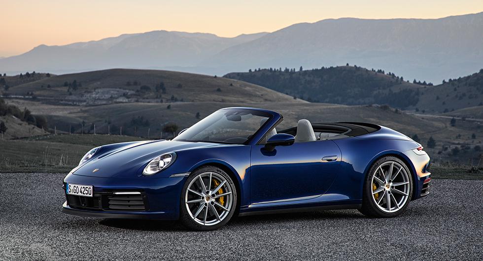 Snabbare takfällning i Porsche 911 Cabriolet