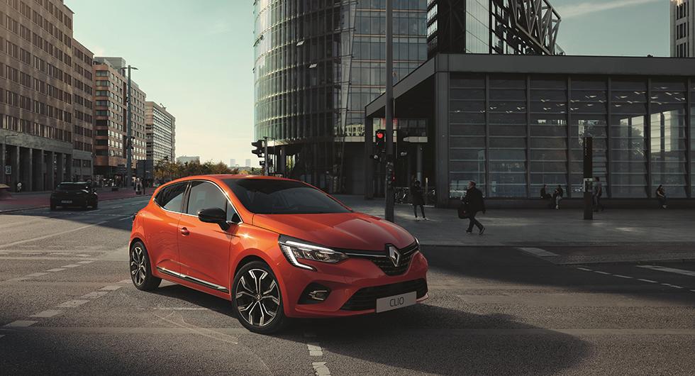 Renault Clio visar upp sitt yttre