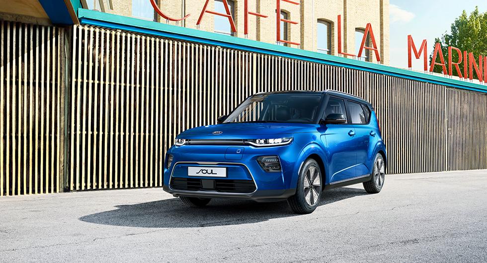 Kia e-Soul når 45 mil