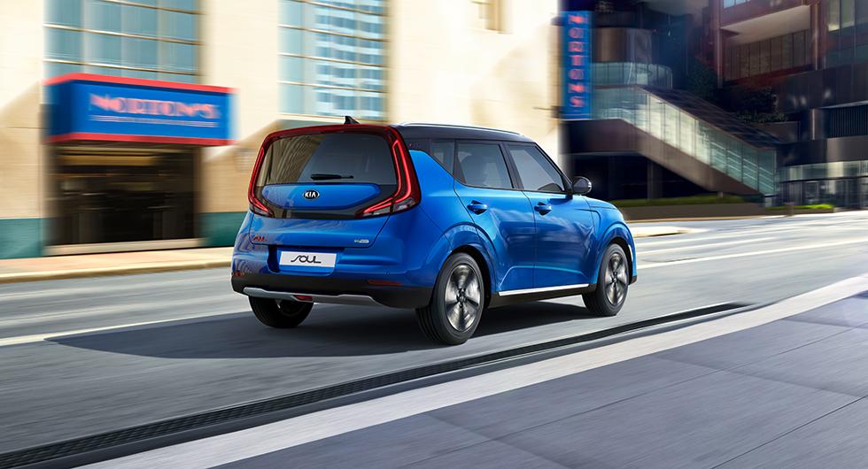 Kia e-Soul når 45 mil