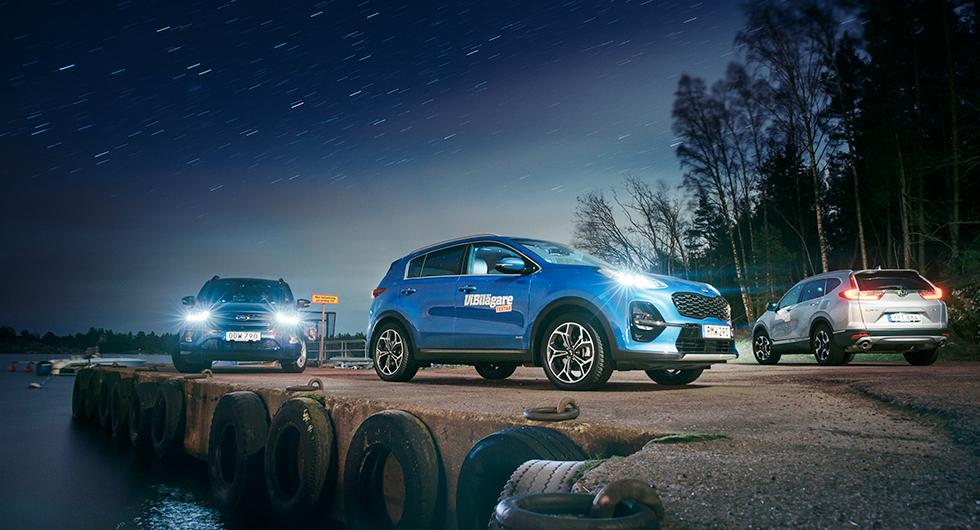 Test: Ford Kuga, Honda CR-V, Kia Sportage (2019)