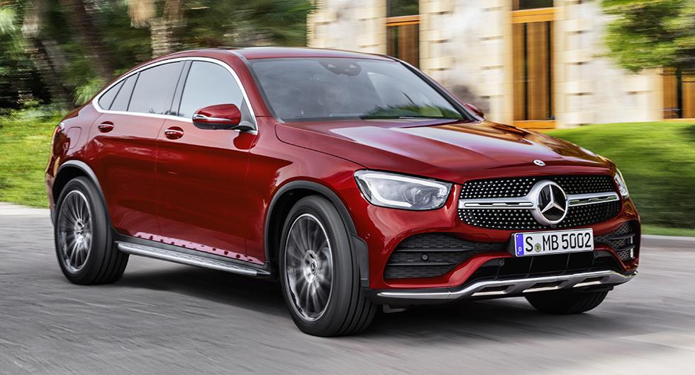 Finputsad design och nya motorer för GLC Coupé