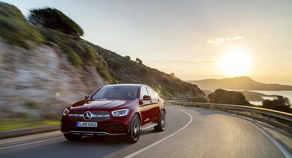 Finputsad design och nya motorer för GLC Coupé
