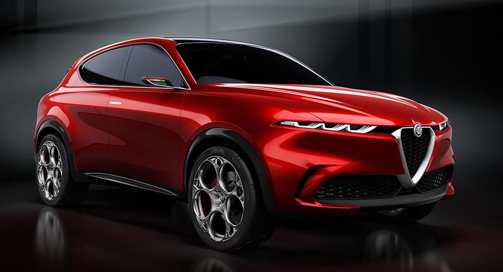 Alfa Romeo Tonale en laddad italienare