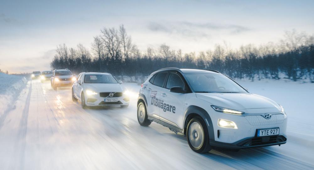 Testvärden: Audi A6, Dacia Duster, Ford Focus, Hyundai Kona och Volvo V60 (2019)