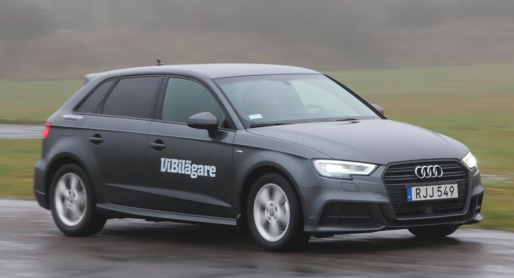Audi A3 är en av Golfklassens bästa bilar körmässigt, men den är också relativt dyr.