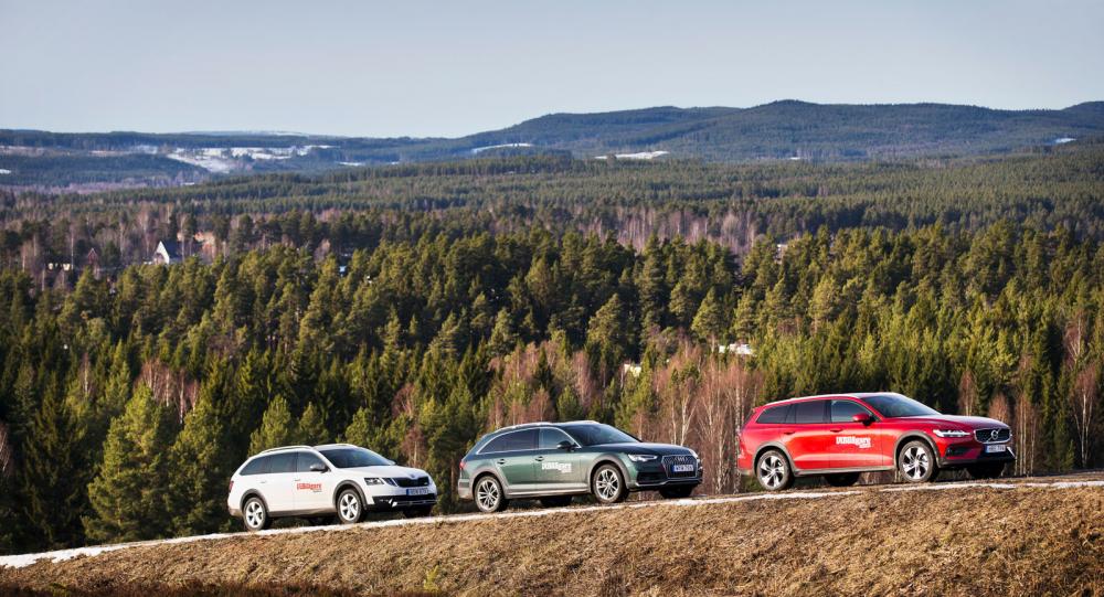 Skoda Octavia, Audi A4 Allroad & Volvo V60 Cross Country.