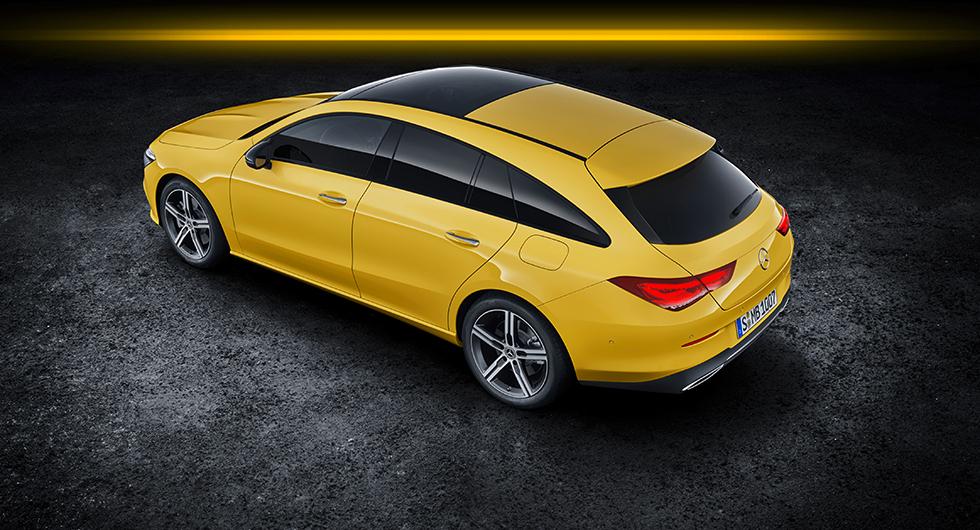 Mercedes CLA Shooting Brake slukar mer