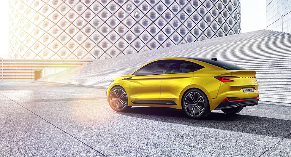 Skoda Vision iV skådar in i framtiden