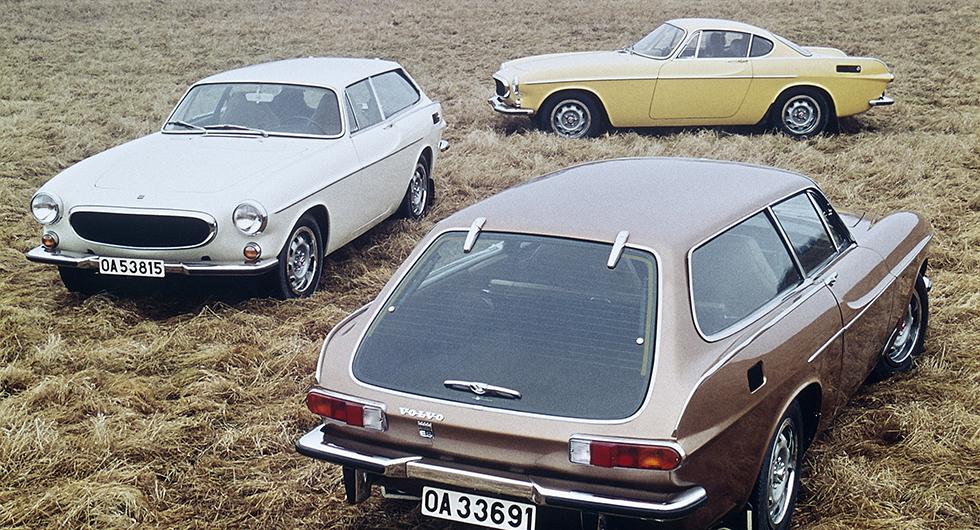 Rekordförsök med Volvobilar