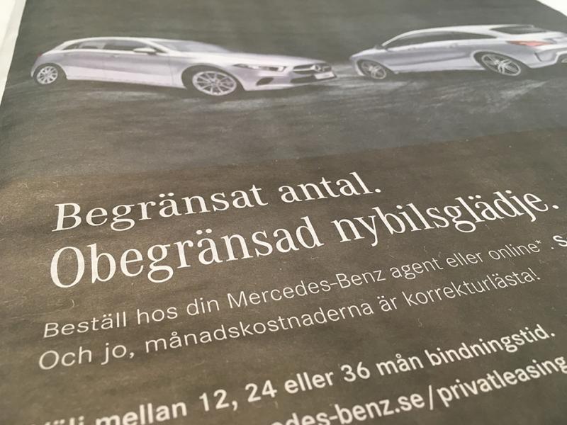 Upp till bevis, Mercedes!