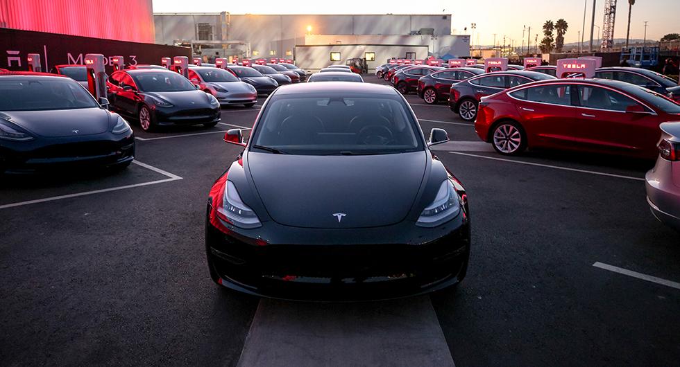 Tesla Model 3 blev femte mest nyregistrerade bil under mars 2019.