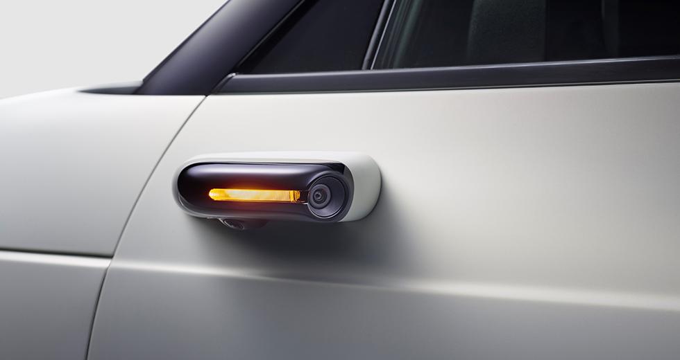 Digitala backspeglar standard för Honda E