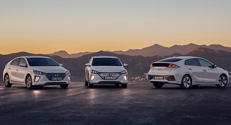 Större batteri och ny mobilapp i Ioniq
