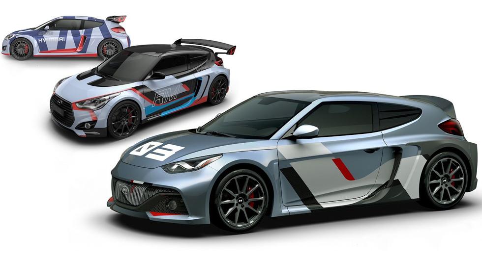 Hyundais konceptserie med prestandabilar, kallade RM (Racing Midship).