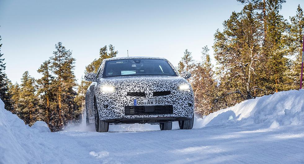 Se Opel Corsa testas i svensk vinter