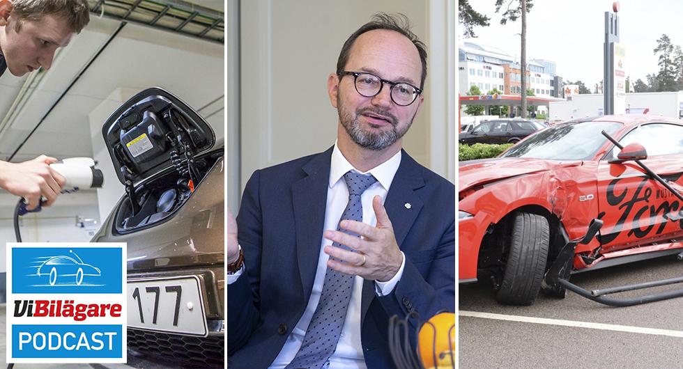Laddskam, Porscheminister och Mustangkrock