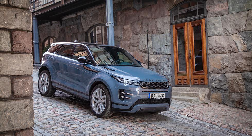 Andra generationen Range Rover Evoque är en helt ny konstruktion.