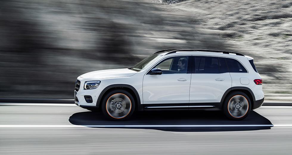 Sjutsitsiga mellansyskonet Mercedes GLB