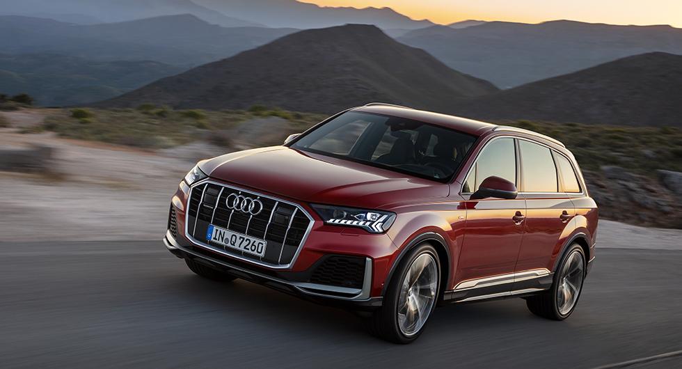 Audi Q7 digitaliseras och mildras