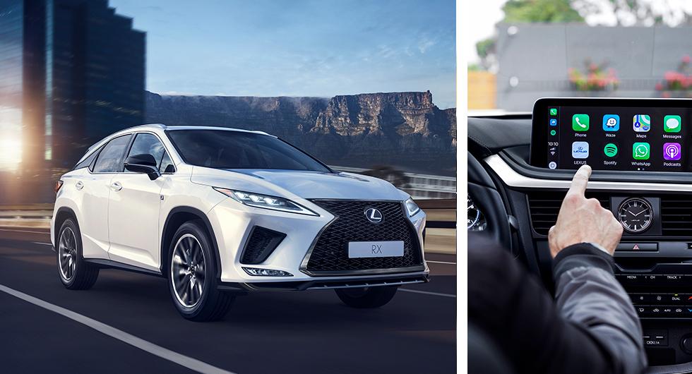 Lexus RX får pekskärm