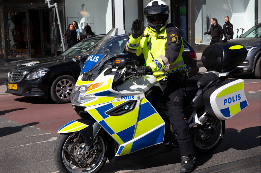 Fler mc-poliser i Stockholm