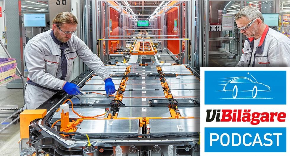 Batterisnack och Volvosladdis