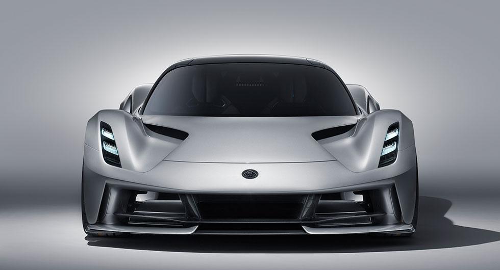Lotus presenterar den sportiga elbilen Evija